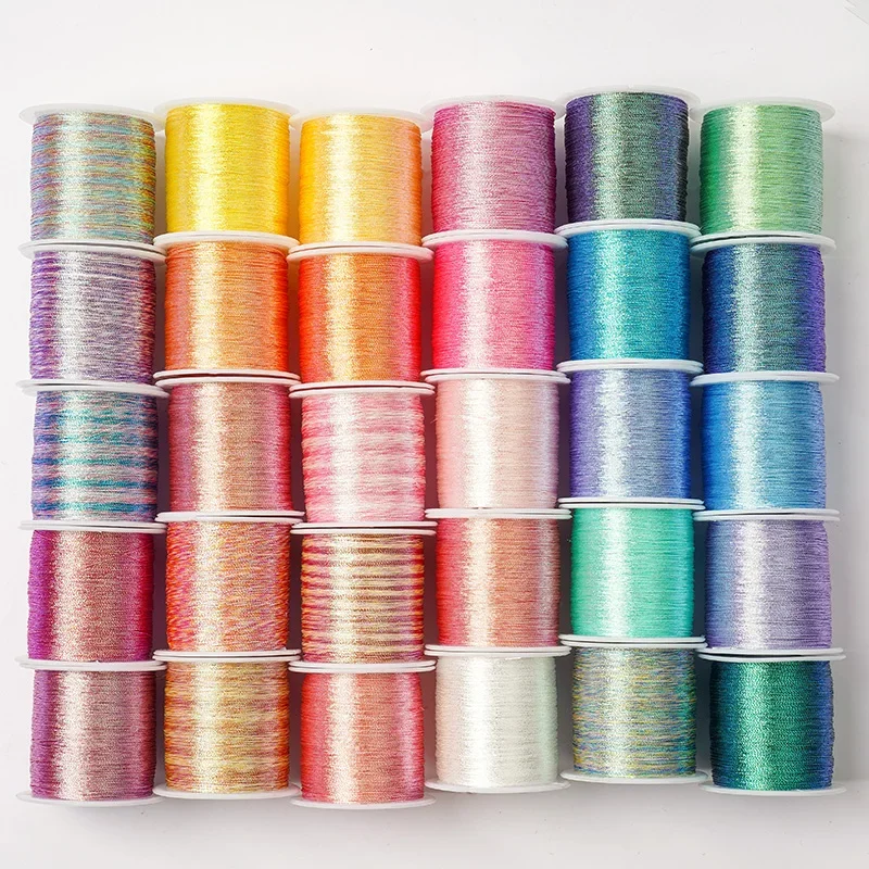 Jewelry Making Event - 0.2mm Colorful Gold Thread Cord String