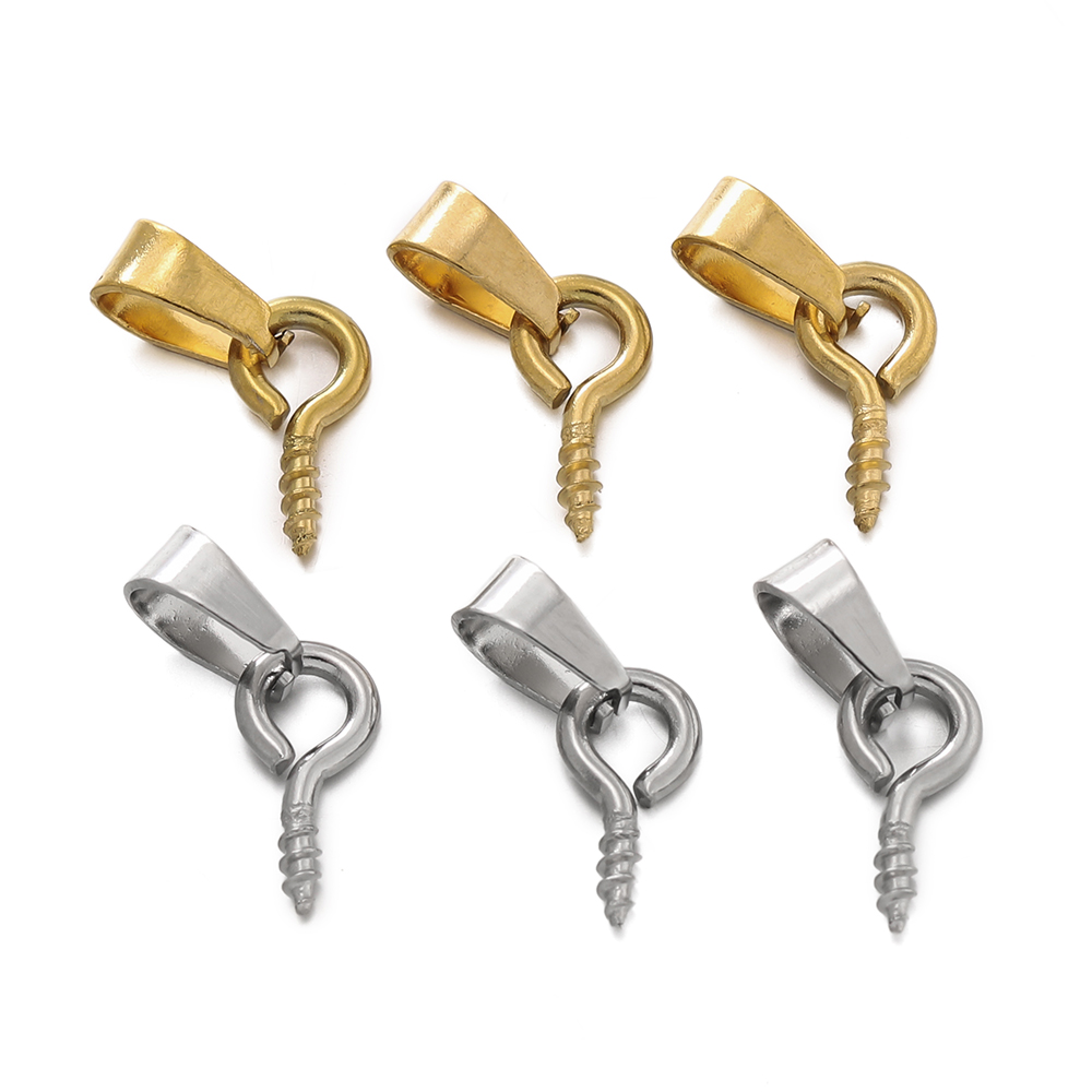 Jewelry Making Looper Tool - 20pcs Stainless Steel Screw Eye Pins