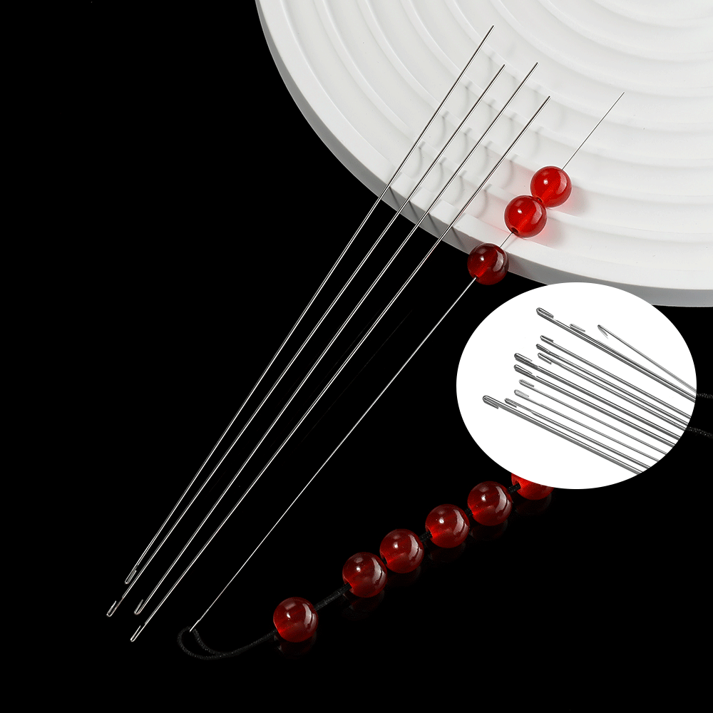 Beading Needle Fine - 2pcs Beaded Needles With Steel Needles