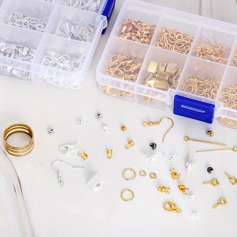 Jewelry Making Diy Kit - 1420pcs 1box Jewelry Findings Set Earring
