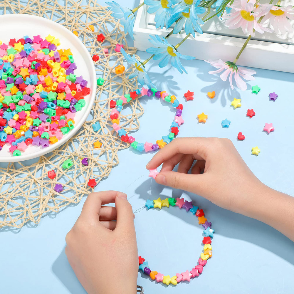 500pcs DIY Handmade Beaded Chi - Jewelry Making 4 Year Old 评论和价格