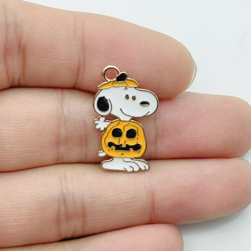 10Pcs Cute Halloween Cartoon P - Jewelry Making Factory 评论和价格