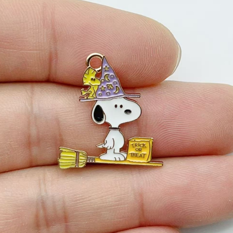 10Pcs Cute Halloween Cartoon P - Jewelry Making Factory 评论和价格