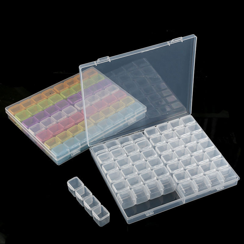 Transparent Nails Art Organize - Jewelry Making Organizer Box 评论和价格