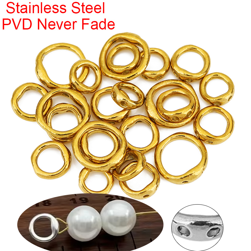 20pcs Stainless Steel Necklace - Jewelry Making Essentials 评论和价格