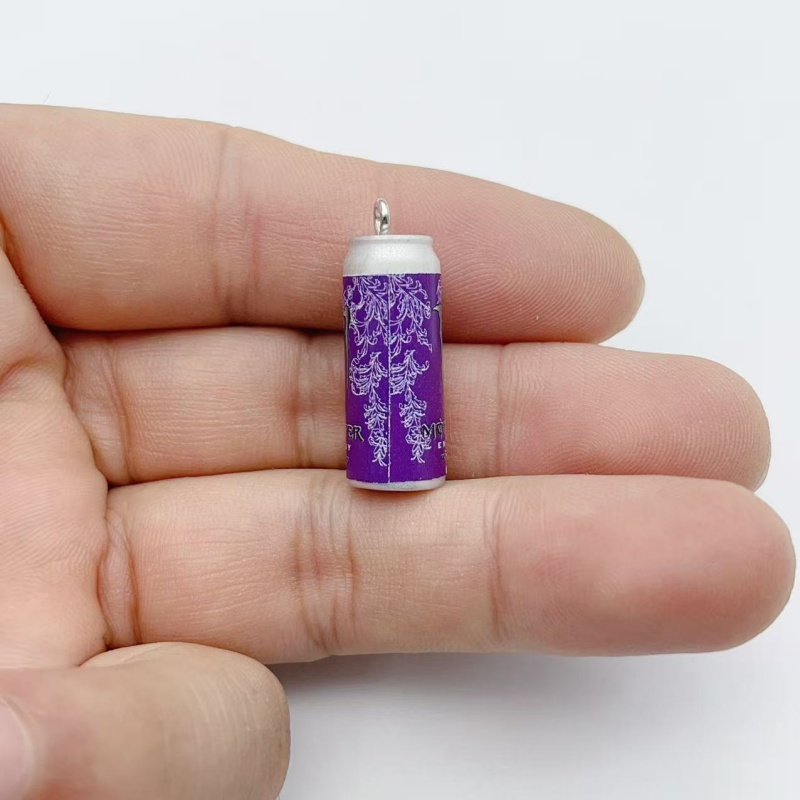 10Pcs Mini Simulation Beverage - Jewelry Making Charms 评论和价格