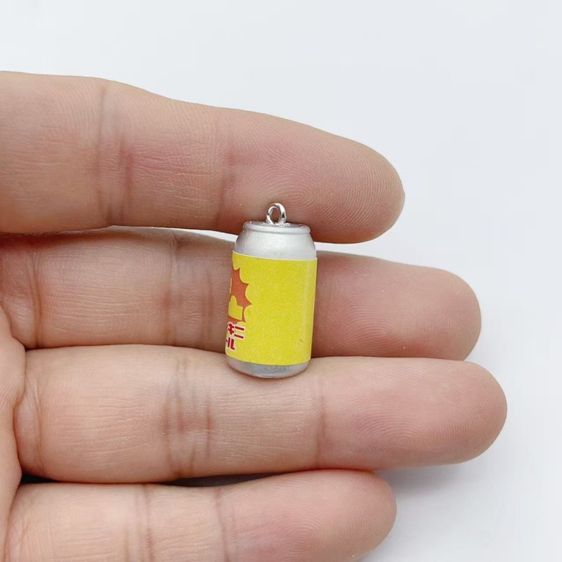 10Pcs Mini Simulation Beverage - Jewelry Making Charms 评论和价格