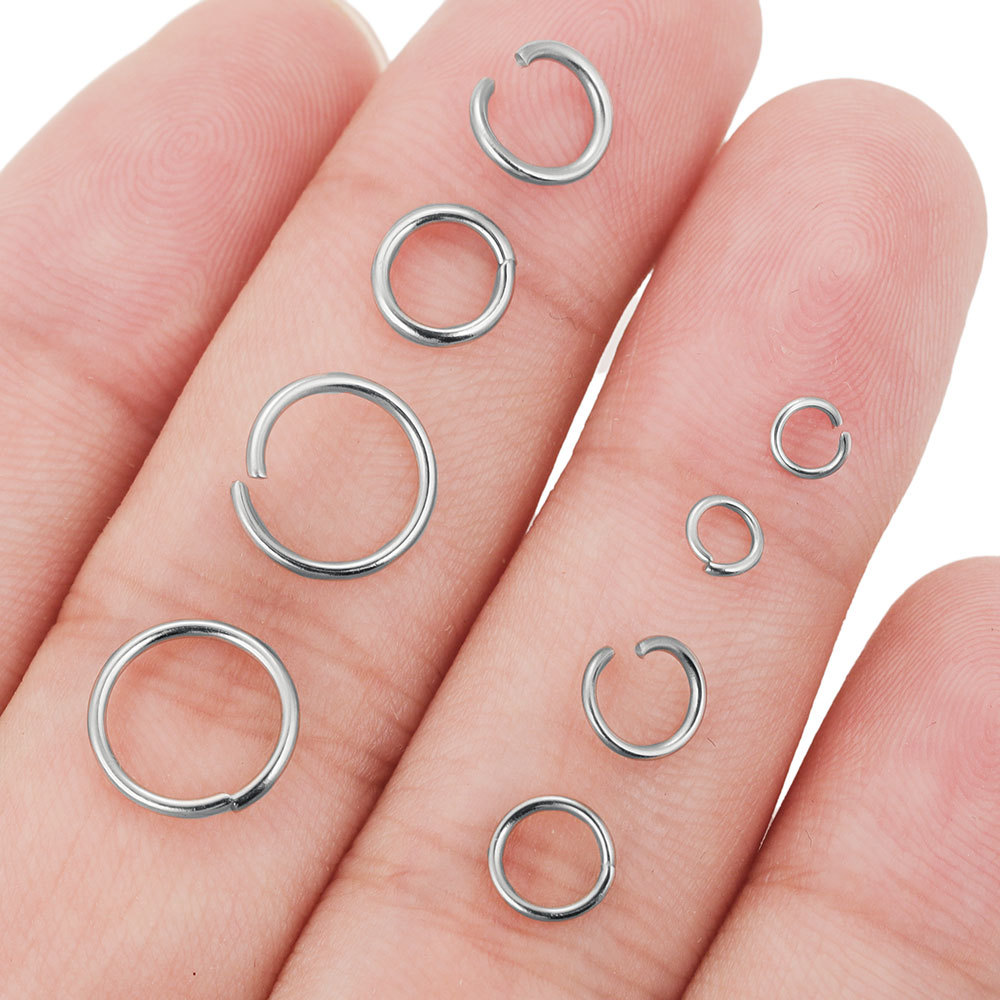 1200pcs Stainless Steel Jump R - Jewelry Making Looper Tool 评论和价格