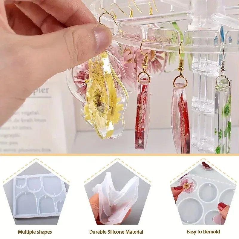 jewelry earrings drop glue diy - Jewelry Making Process 评论和价格