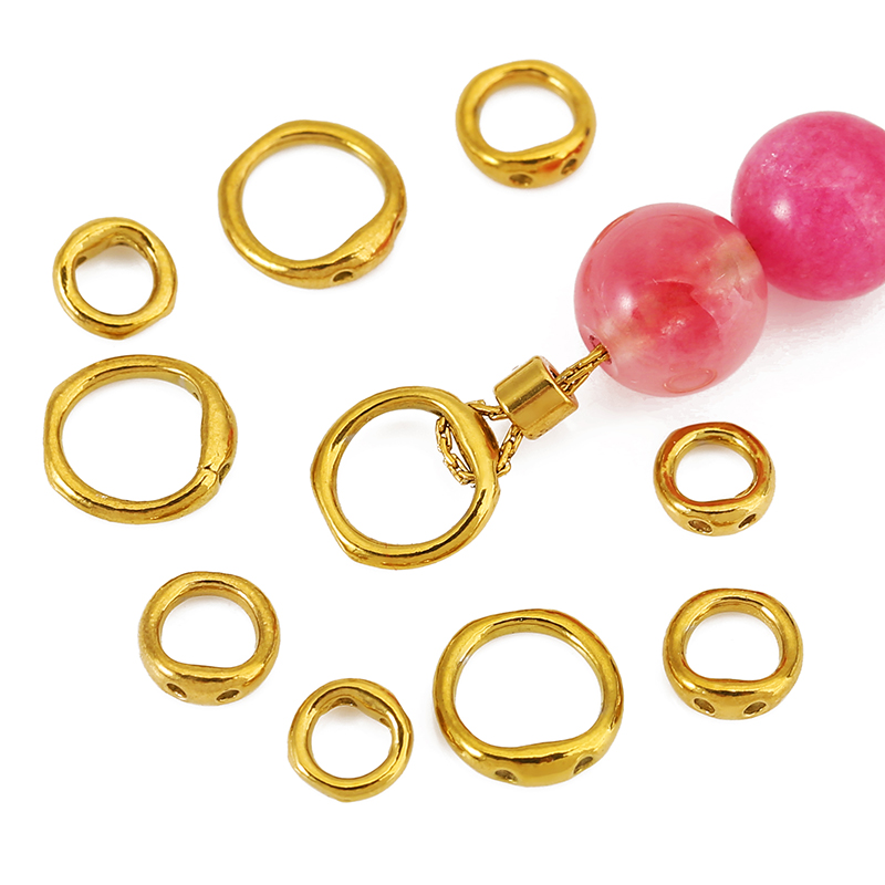 30pcs 5/6/8mm Stainless Steel  - Jewelry Making Essentials 评论和价格