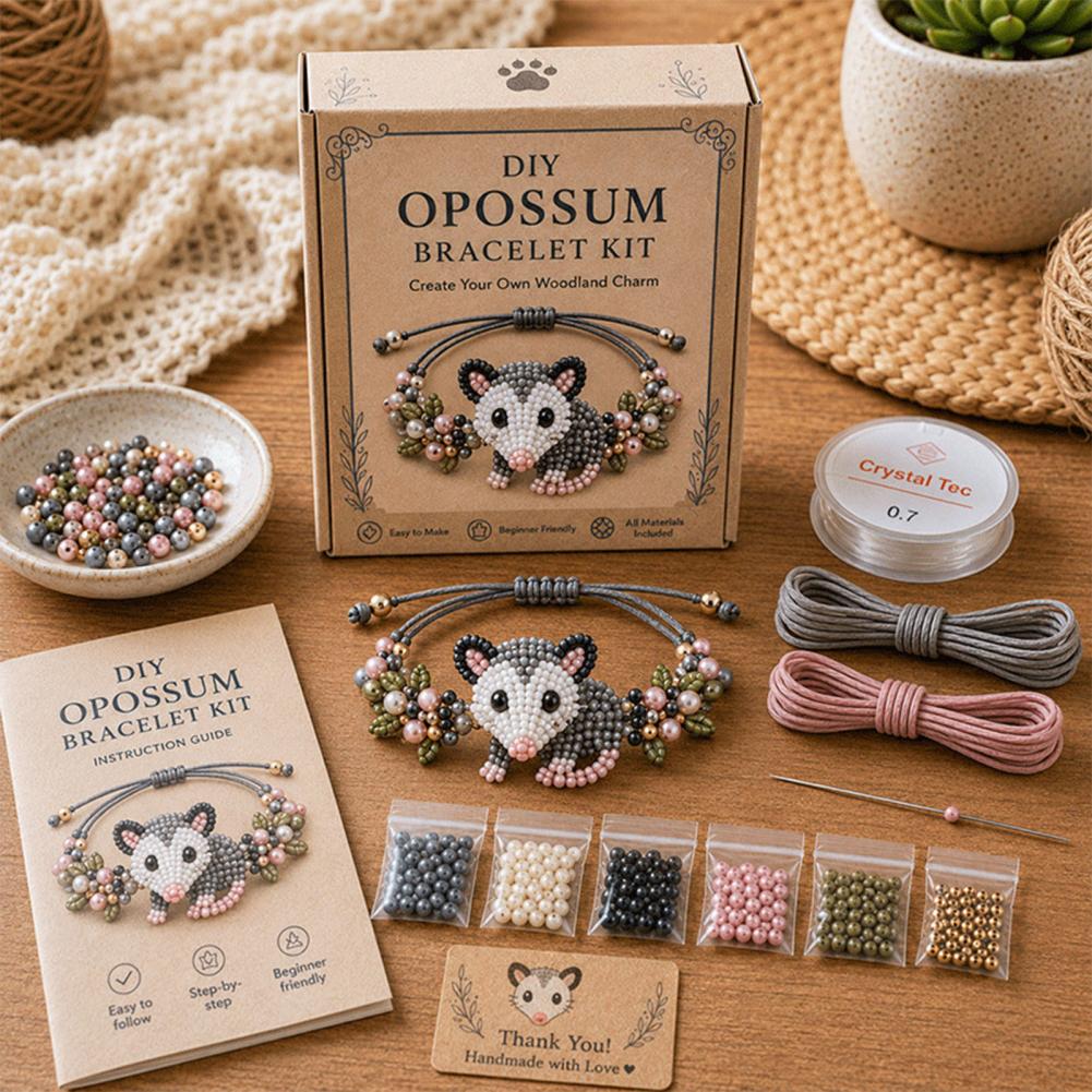 Animal DIY Beaded Bracelet Mak - Jewelry Making Diy Kit 评论和价格
