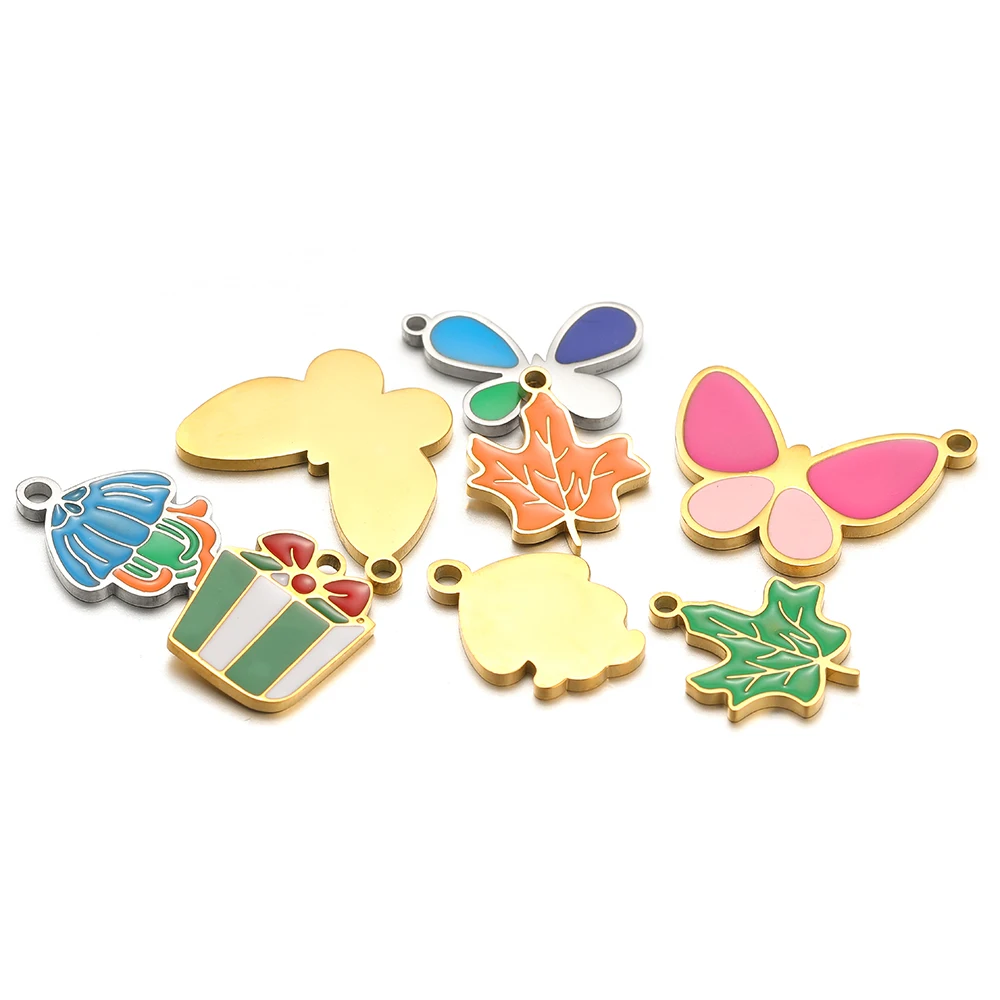 5pcs Stainless Steel Star Butt - Jewelry Making 4 Year Old 评论和价格