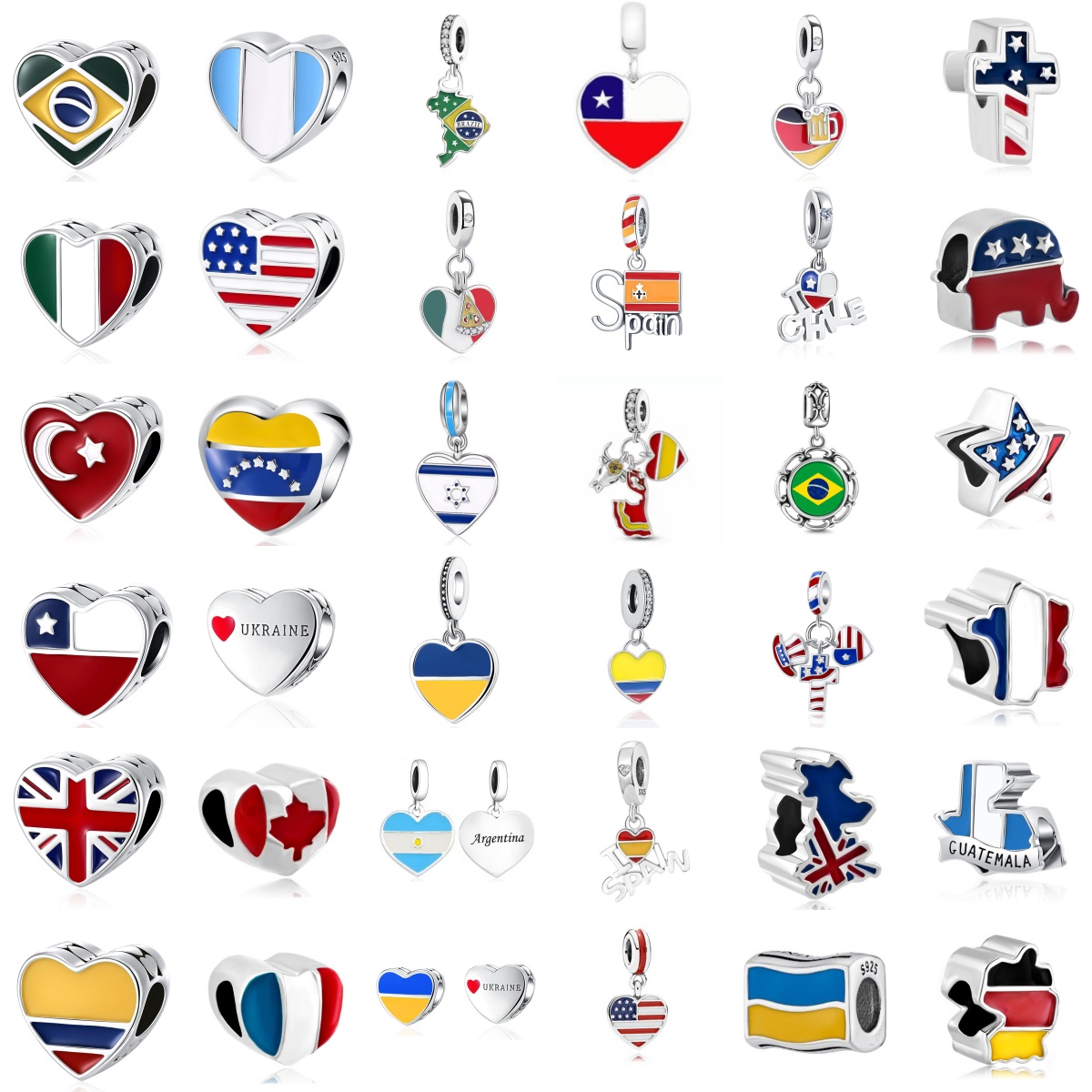 2026 Original 925 Silver Flag  - Jewelry Making Uk 评论和价格