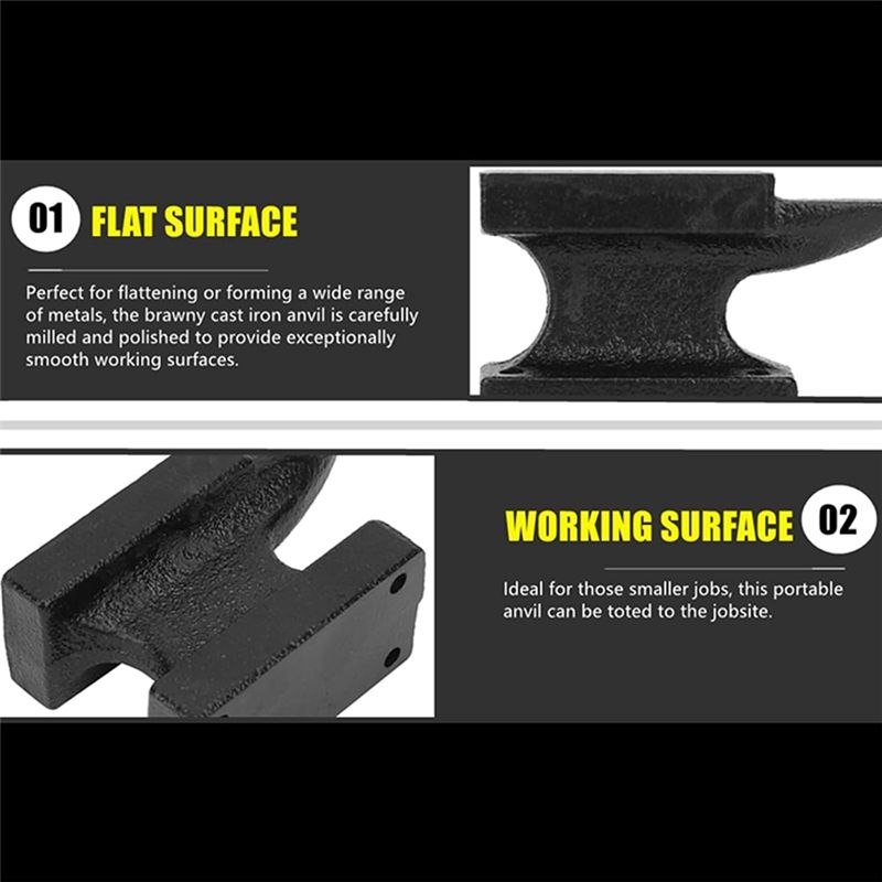 J1UL1N Rugged Cast Anvil Iron  - Jewelry Making Anvil 评论和价格