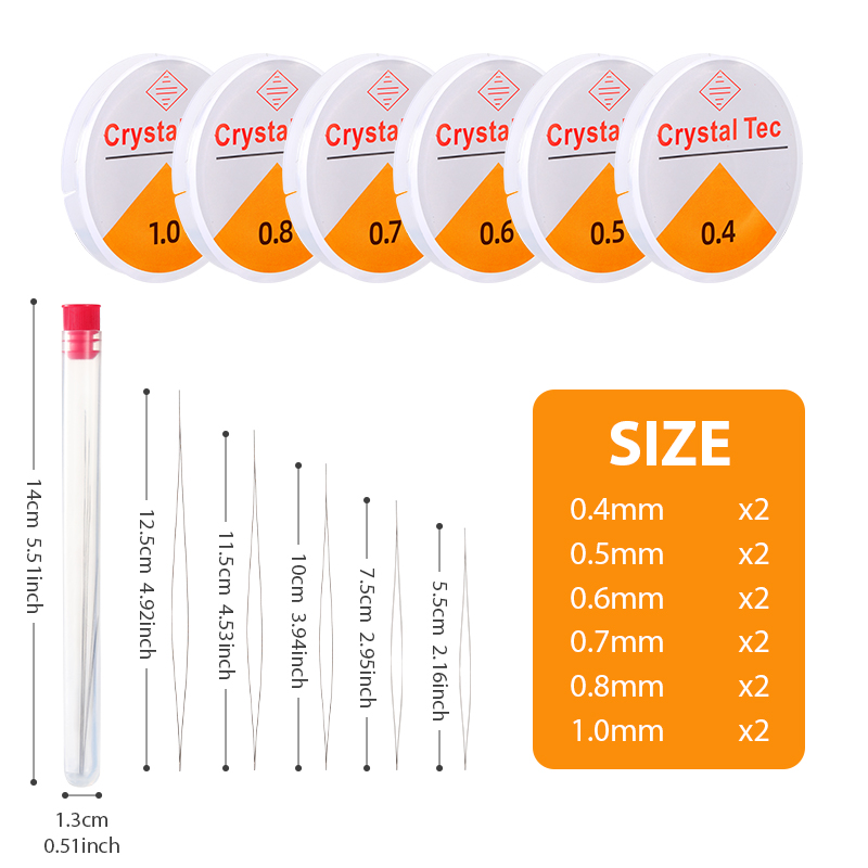 Versatile Elastic String Kit A - Beading Needle Fine 评论和价格