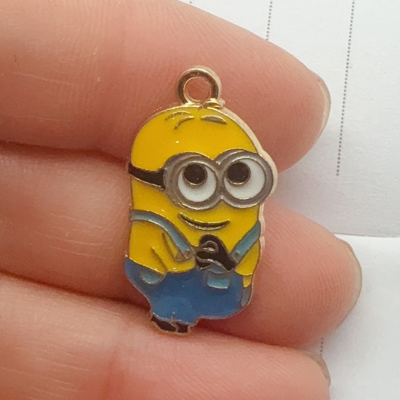 10pcs alloy drip oil cartoon p - Jewelry Making Factory 评论和价格