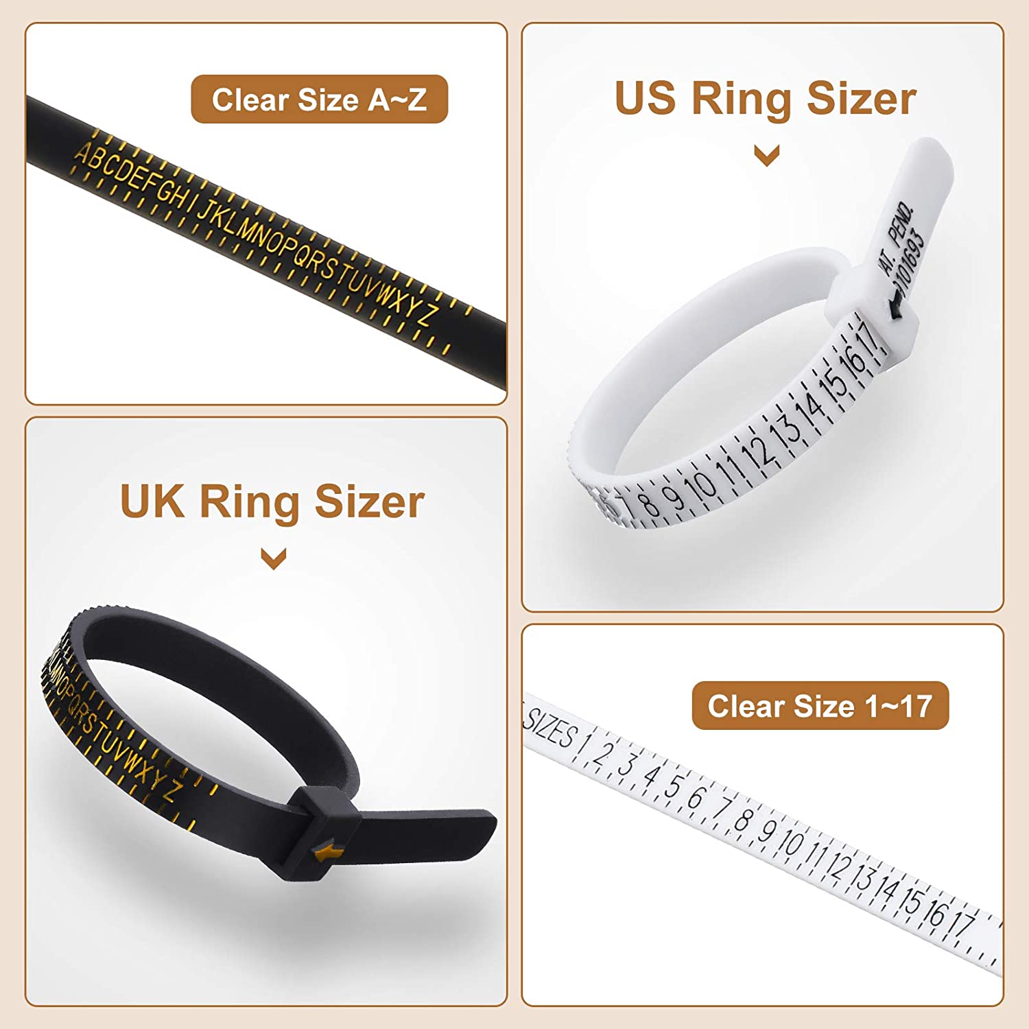 11 Pieces Of US UK Ring Mandre - Jewelry Making Uk 评论和价格