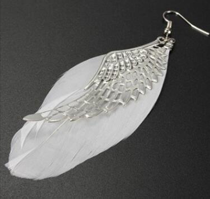 12Pairs/Lot Feaher Earrings St - Jewelry Making Event 评论和价格