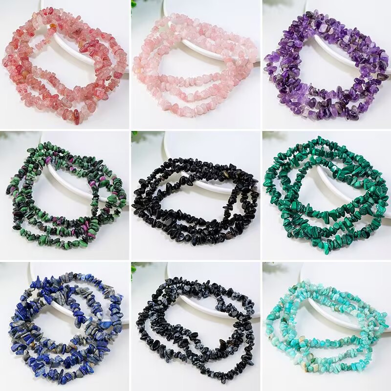 5-12mm Natural Garnet Amethyst - Jewelry Making Event 评论和价格
