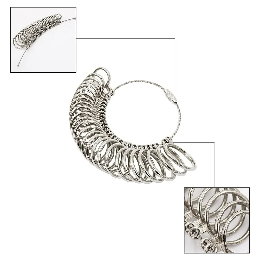 Metal HK/US/JP/UK/EU Ring Size - Jewelry Making Uk 评论和价格
