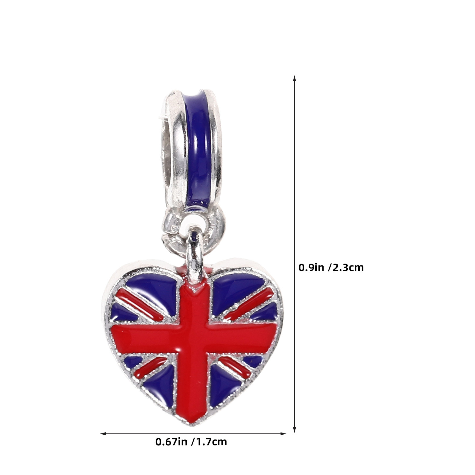 12Pcs Uk Flag Charms British F - Jewelry Making Uk 评论和价格