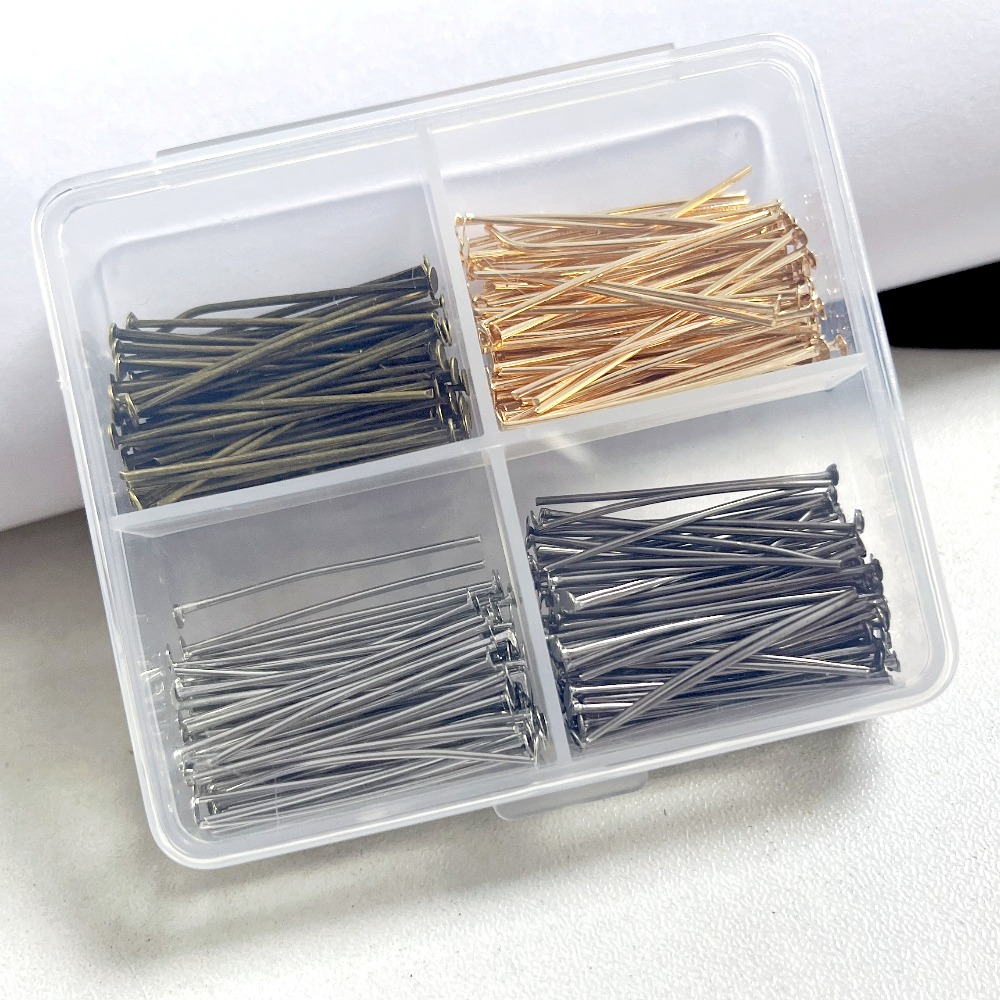 400pcs Mixed Iron Head Pins 30 - Jewelry Making Organizer Box 评论和价格