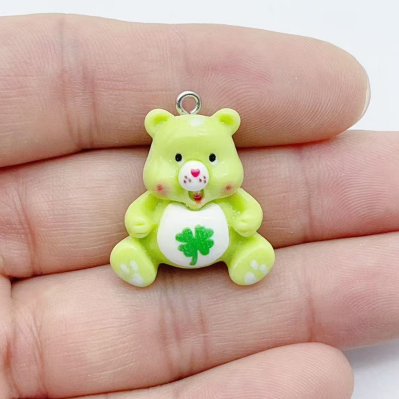 10pcs cartoon animal charm pen - Jewelry Making Charms 评论和价格