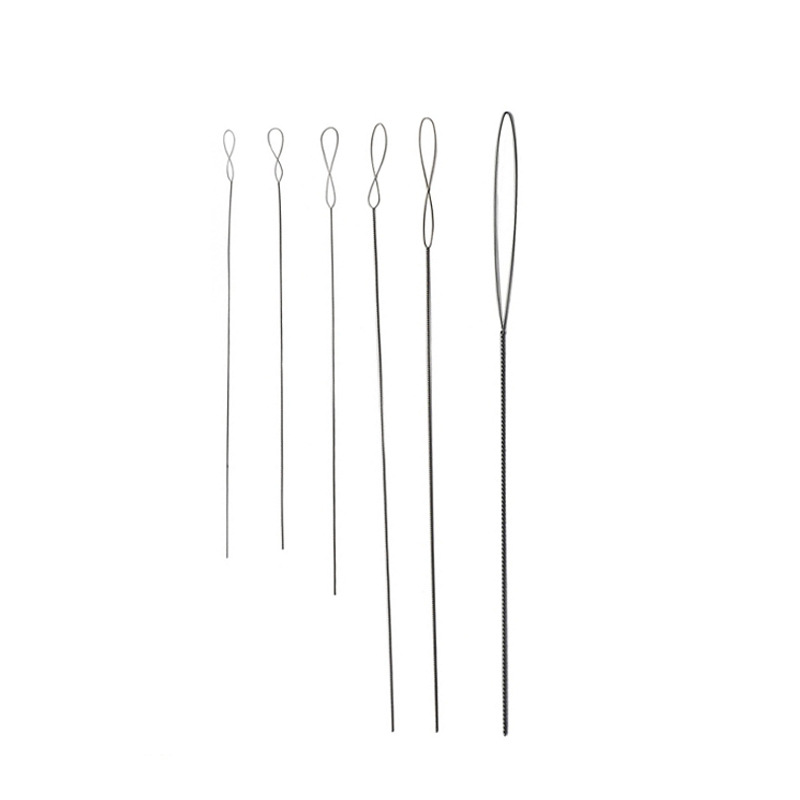 6pcs/lot Oar 0.15-0.7mm twist  - Beading Needle Fine 评论和价格