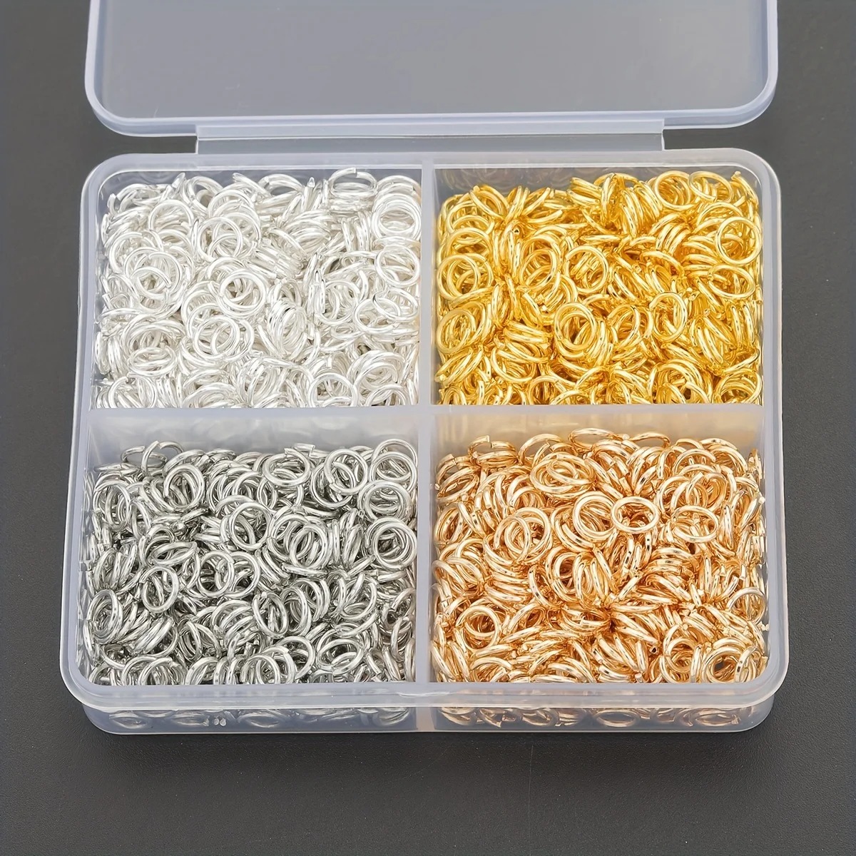 1200pcs 3mm Open Jump Rings fo - Jewelry Making Looper Tool 评论和价格