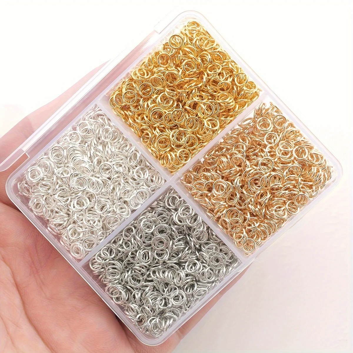 1200pcs 3mm Open Jump Rings fo - Jewelry Making Looper Tool 评论和价格