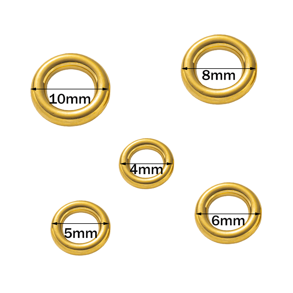 10pcs Stainless Steel Gold O R - Jewelry Making Looper Tool 评论和价格