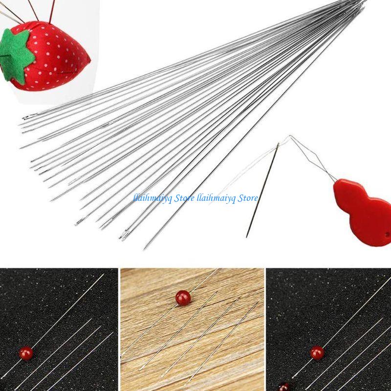 573B 47Pcs Beading Needles Fin - Beading Needle Fine 评论和价格