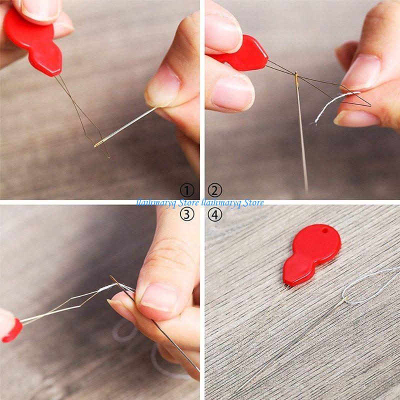 573B 47Pcs Beading Needles Fin - Beading Needle Fine 评论和价格