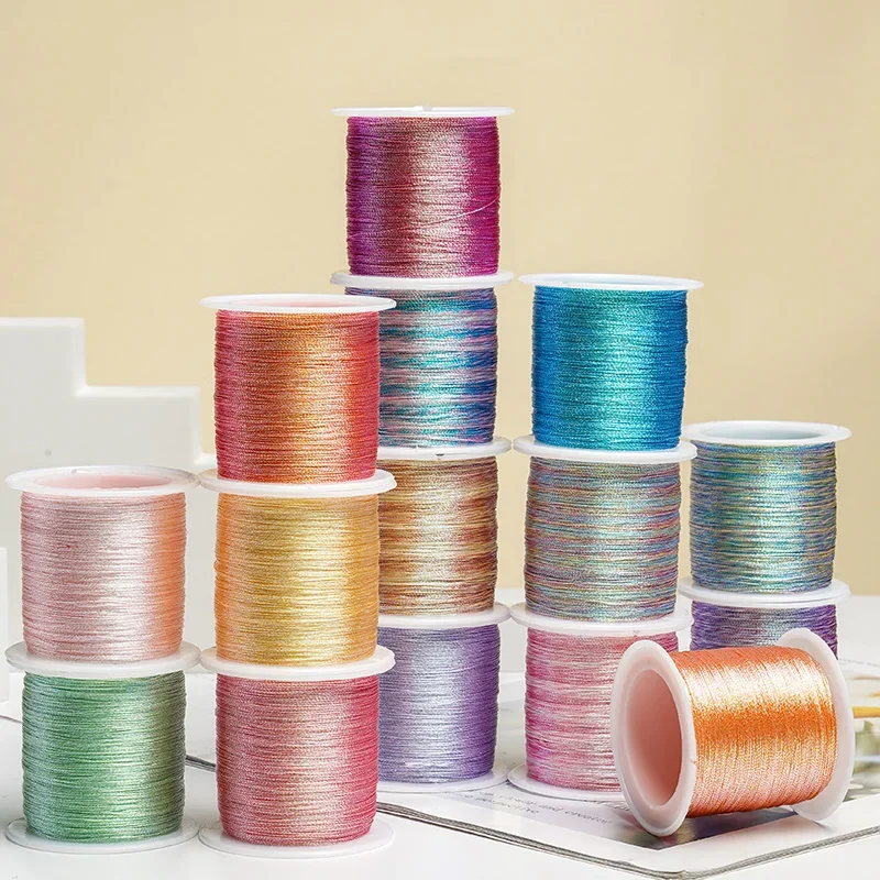 0.2mm Colorful Gold Thread Cor - Jewelry Making Event 评论和价格