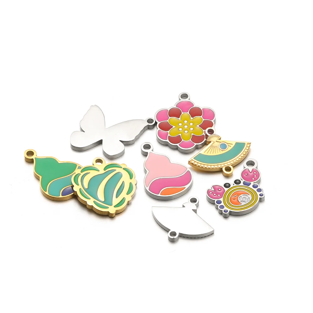 5pcs Stainless Steel Lotus But - Jewelry Making 4 Year Old 评论和价格