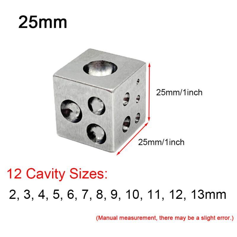 Dapping Block Square with Poli - Jewelry Making Anvil 评论和价格