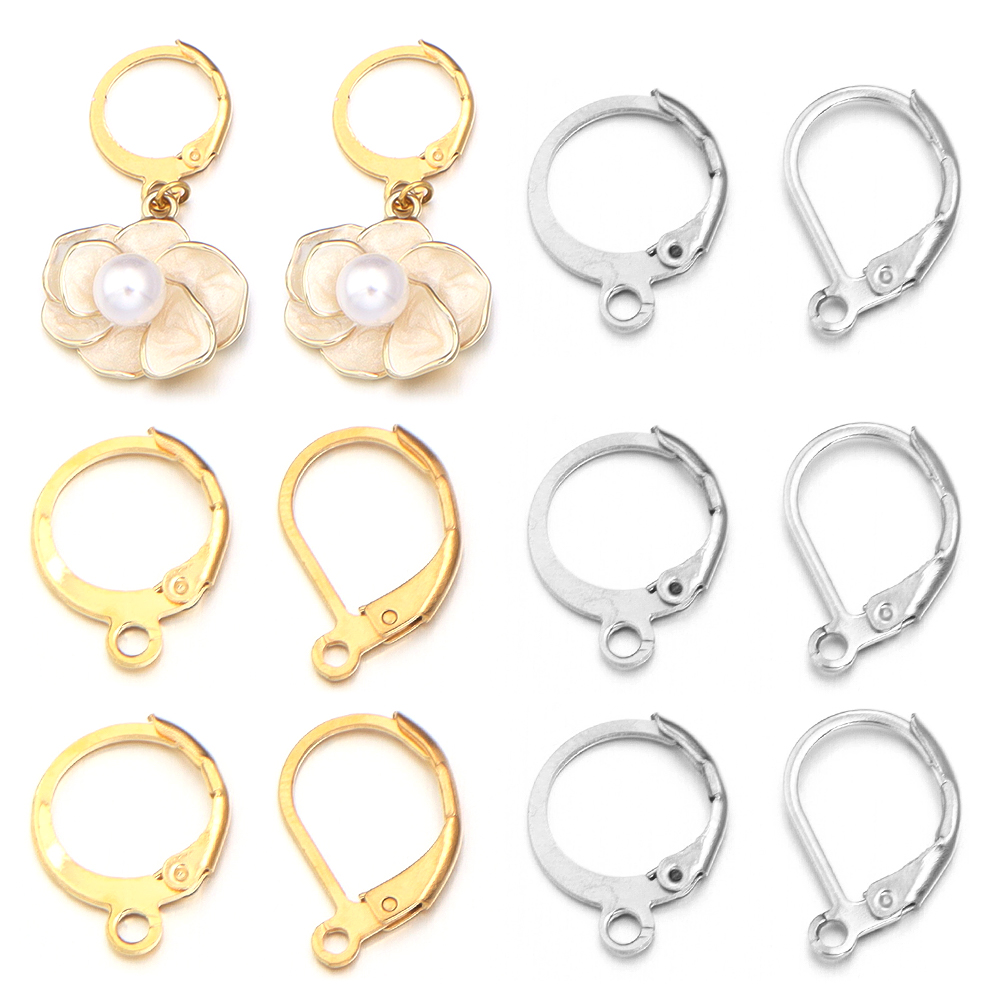 20pcs/lot Stainless Steel Ear  - Jewelry Making Essentials 评论和价格
