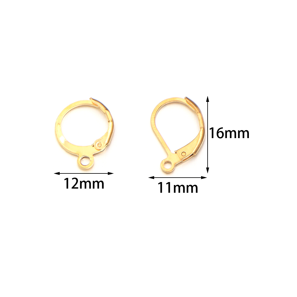 20pcs/lot Stainless Steel Ear  - Jewelry Making Essentials 评论和价格