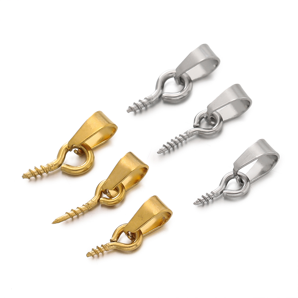 20pcs Stainless Steel Screw Ey - Jewelry Making Looper Tool 评论和价格