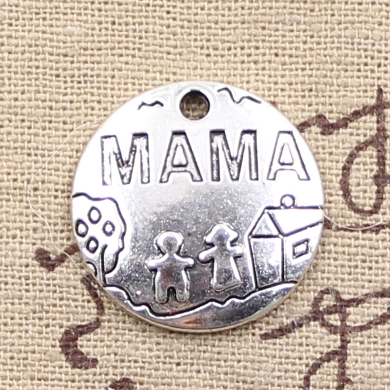 12pcs Charms Mama Children Hom - Jewelry Making 4 Year Old 评论和价格