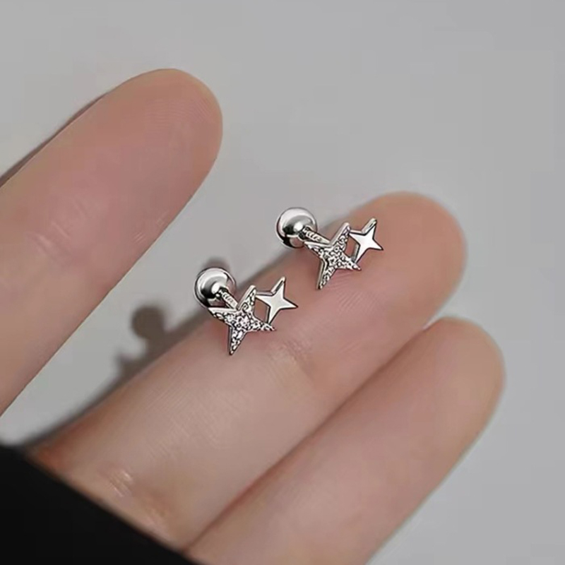 925 Silver Needle Zircon Star  - Beading Needle Fine 评论和价格