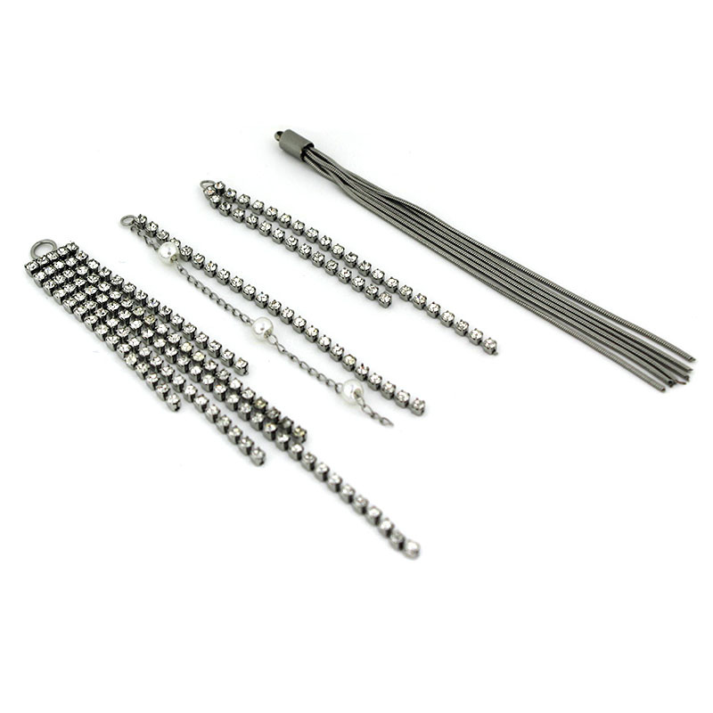 2pcs Stainless Steel Rhineston - Jewelry Making Materials Wholesale 评论和价格