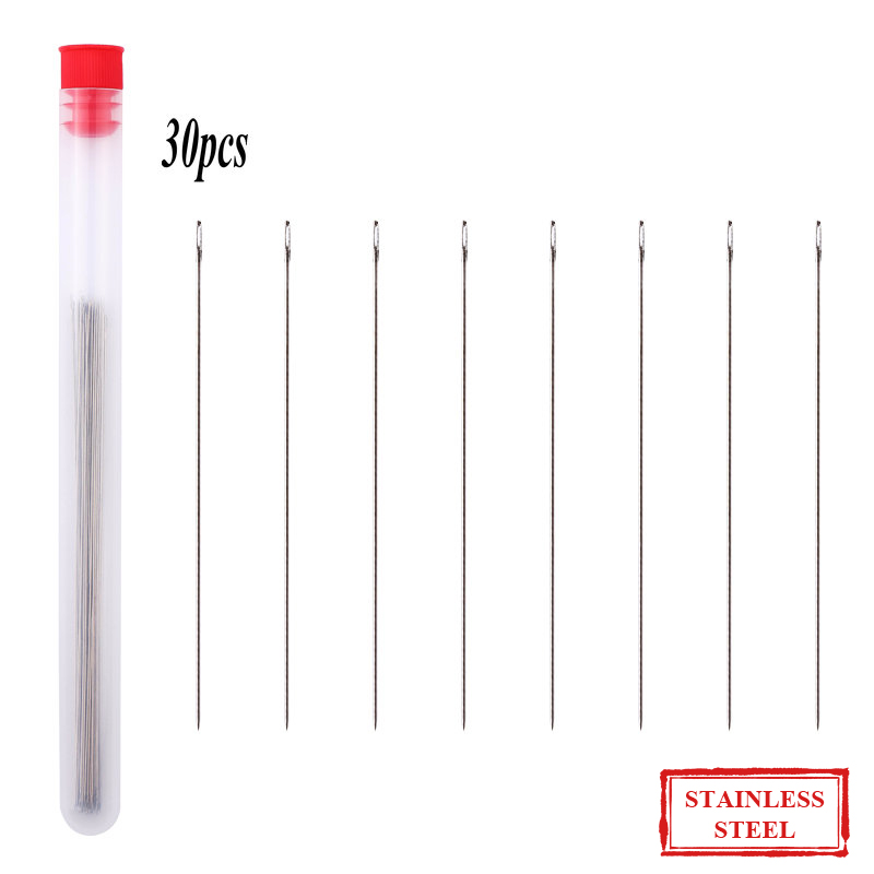 8cm 10cm stainless steel beadi - Beading Needle Fine 评论和价格