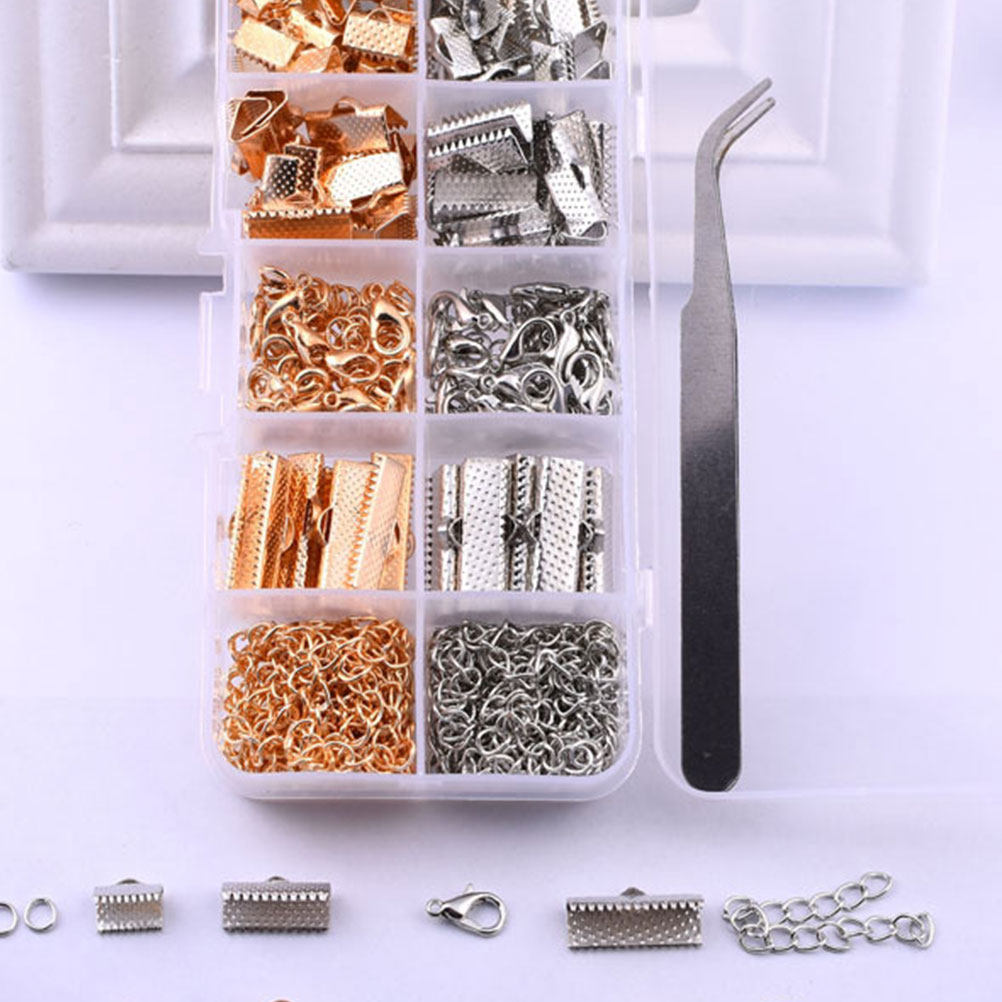 371pcs Golden Necklace Buckle  - Jewelry Making Diy Kit 评论和价格