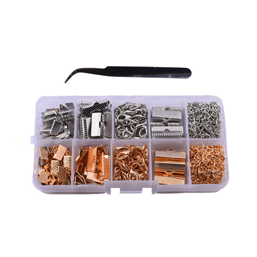 371pcs Golden Necklace Buckle  - Jewelry Making Diy Kit 评论和价格