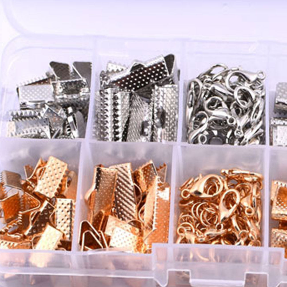 371pcs Golden Necklace Buckle  - Jewelry Making Diy Kit 评论和价格