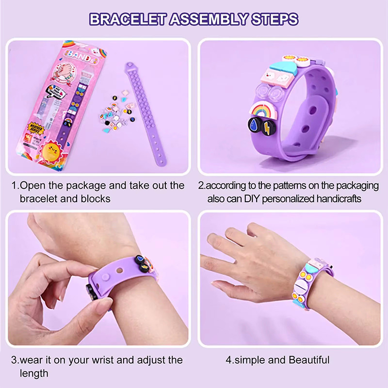 6Pcs/set Kids Building Blocks  - Jewelry Making Diy Kit 评论和价格