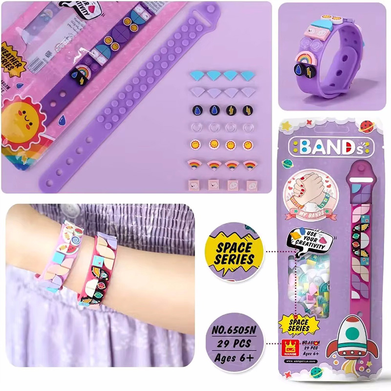 6Pcs/set Kids Building Blocks  - Jewelry Making Diy Kit 评论和价格