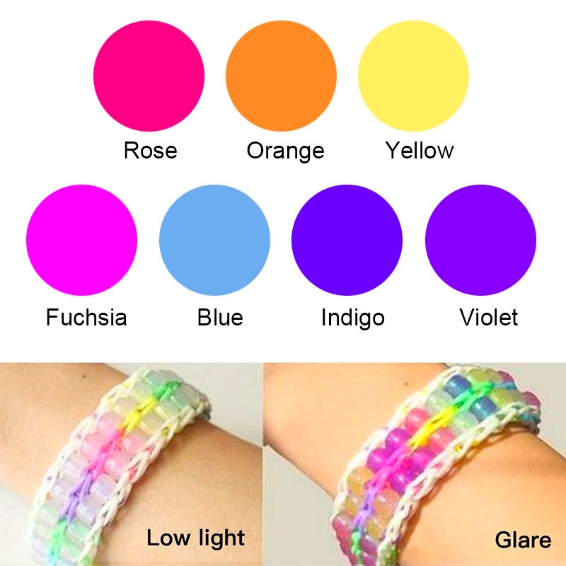 6*8mm UV Changing Reactive Acr - Jewelry Making 4 Year Old 评论和价格