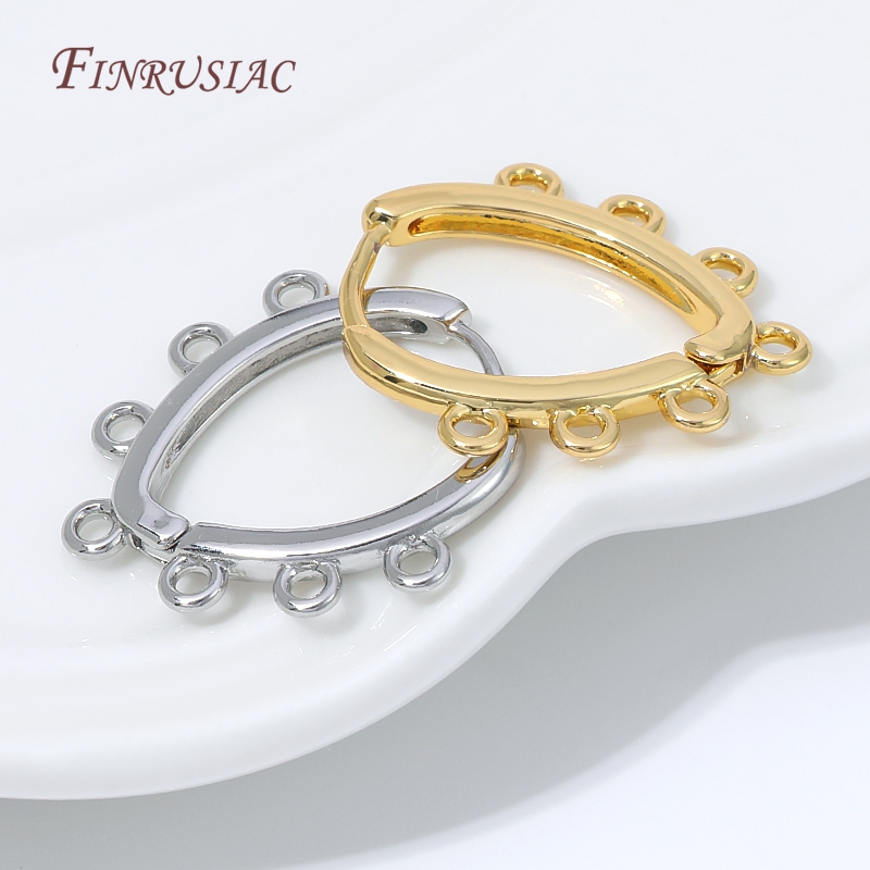 18K Gold Plated Huggie Earring - Jewelry Making Charms 评论和价格